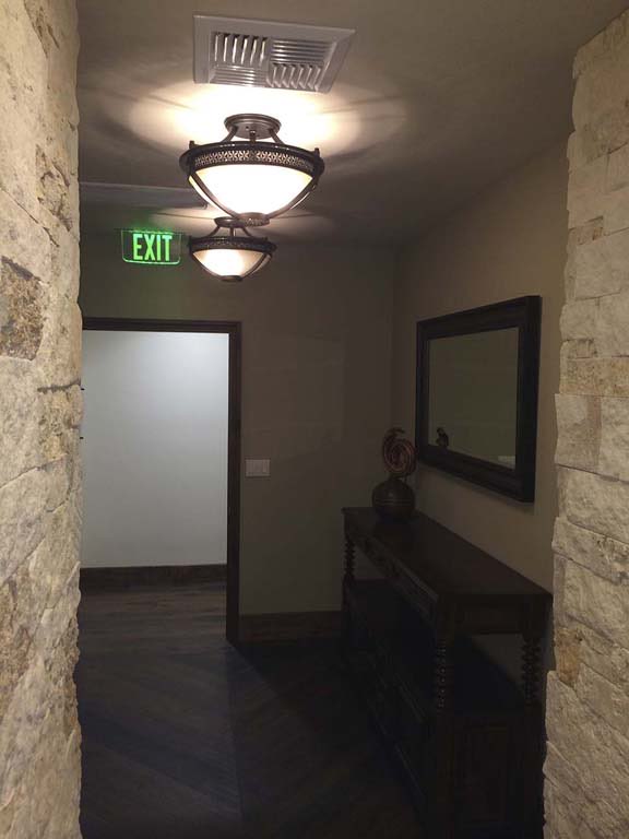 Executive Office Suite: Entry hall