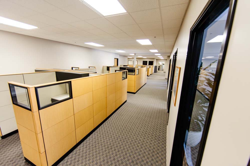 McFadden Place: Office corridor