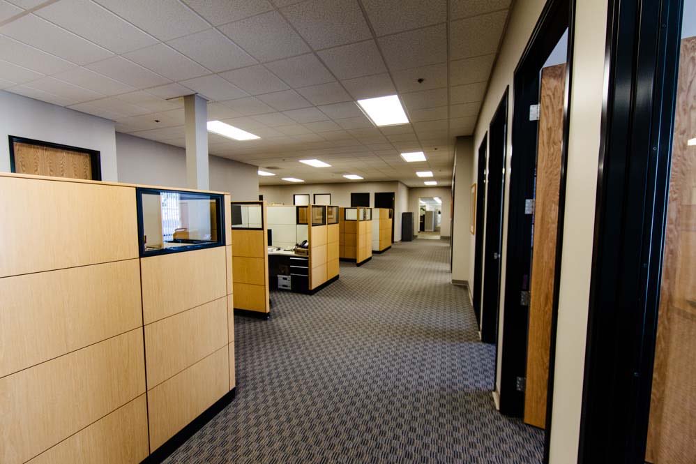 McFadden Place: Office corridor