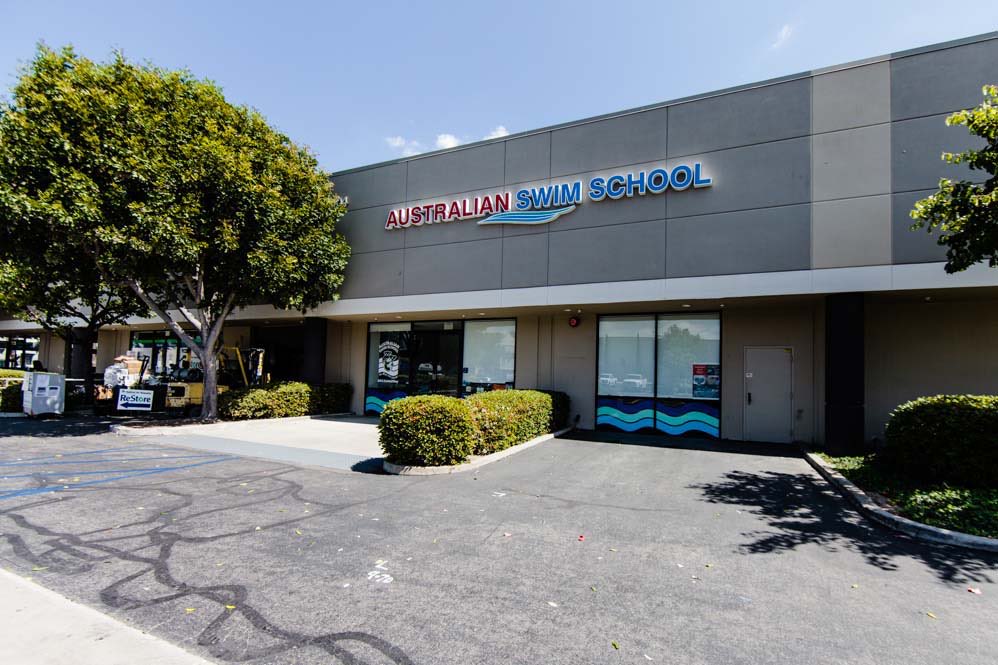 McFadden Place: Swim school storefront