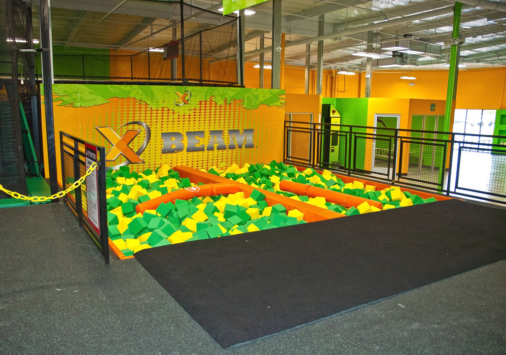 Rockin' Jump: Foam pit