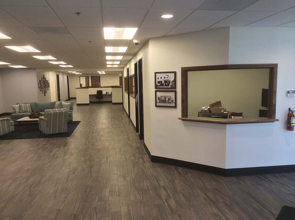 RSD Headquarters: Corridor and reception window