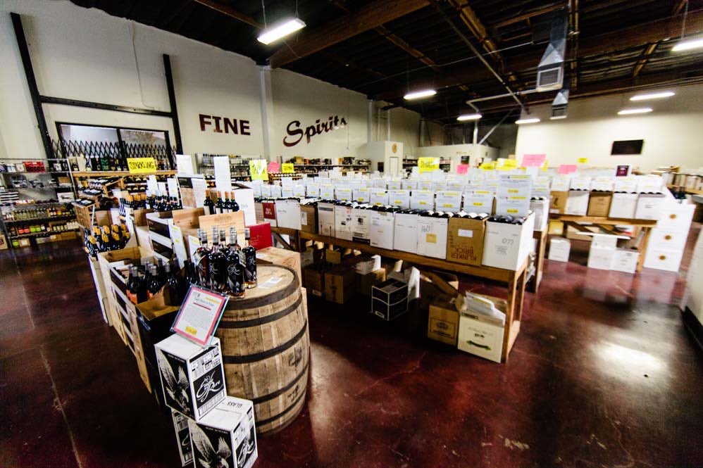 The Wine Club: Barrel display